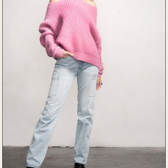 PISTOLA Eva Pink Knit Sweater - Picture 4 of 8